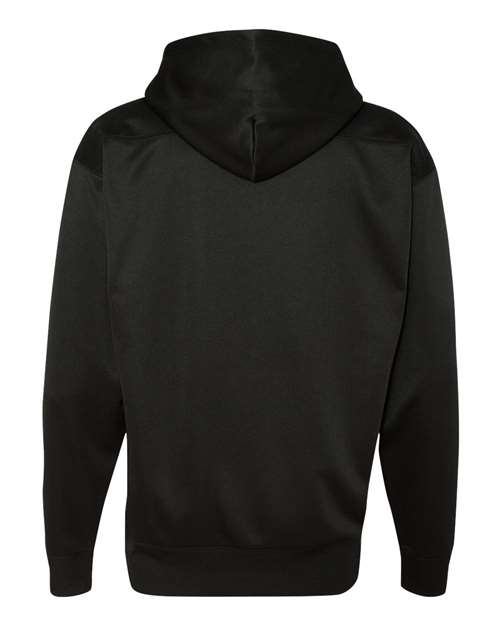 J. America - Sport Lace Polyester Fleece Hooded Sweatshirt - 8833