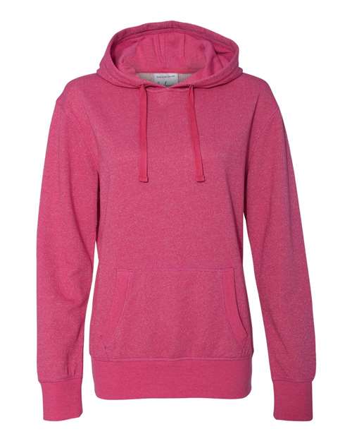 J. America - Women’s Glitter French Terry Hooded Sweatshirt - 8860