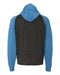 J. America - Triblend Raglan Full-Zip Hooded Sweatshirt - 8874