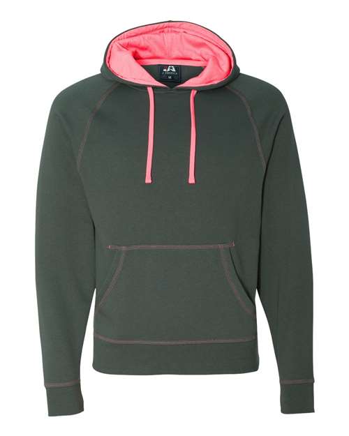 J. America - Shadow Fleece Hooded Sweatshirt - 8883