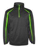 Badger - Pro Heather Fusion Performance Fleece Quarter-Zip Pullover - 1481