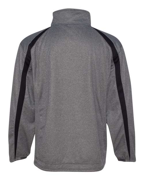 Badger - Pro Heather Fusion Performance Fleece Quarter-Zip Pullover - 1481