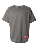 Rawlings - Short Sleeve Flatback Mesh Fleece Pullover - 0705