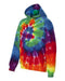 Dyenomite - Youth Multi-Color Swirl Hooded Sweatshirt - 854BMS