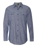 Burnside - Chambray Long Sleeve Shirt - 8255