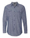 Burnside - Chambray Long Sleeve Shirt - 8255