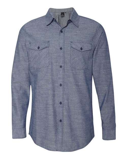 Burnside - Chambray Long Sleeve Shirt - 8255