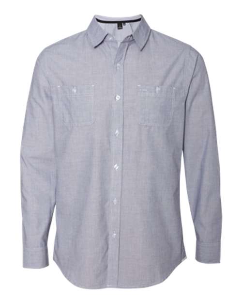 Burnside - Mini-Check Long Sleeve Shirt - 8257