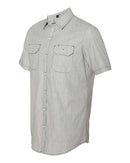 Burnside - Dobby Stripe Short Sleeve Shirt - 9265