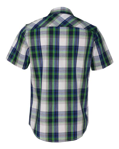 Burnside - Short Sleeve Plaid Shirt - 9202