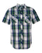 Burnside - Short Sleeve Plaid Shirt - 9202