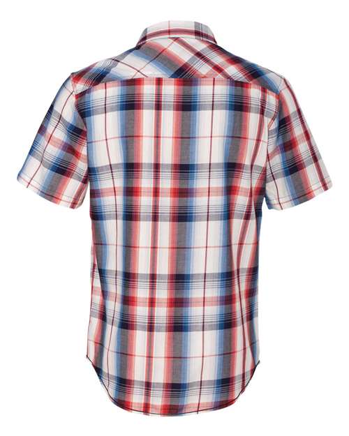 Burnside - Short Sleeve Plaid Shirt - 9202