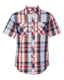 Burnside - Short Sleeve Plaid Shirt - 9202