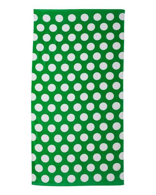 Carmel Towel Company - Polka Dot Velour Beach Towel - C3060P