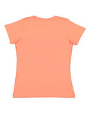 LAT - Women's V-Neck Premium Jersey Tee - 3587