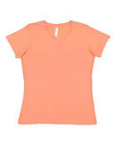 LAT - Women's V-Neck Premium Jersey Tee - 3587