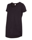 LAT - Women's Maternity Scoop Neck Fine Jersey Tee - 3509