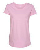 LAT - Women's Maternity Scoop Neck Fine Jersey Tee - 3509