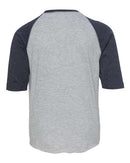 LAT - Youth Baseball Fine Jersey Three-Quarter Sleeve Tee - 6130