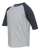 LAT - Youth Baseball Fine Jersey Three-Quarter Sleeve Tee - 6130