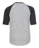 LAT - Youth Baseball Fine Jersey Three-Quarter Sleeve Tee - 6130