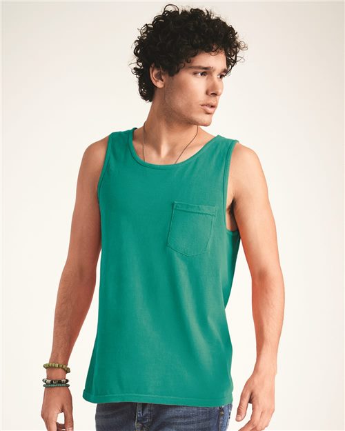 Comfort Colors - Garment-Dyed Heavyweight Pocket Tank Top - 9330