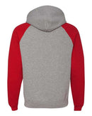 JERZEES - Nublend® Colorblocked Raglan Hooded Sweatshirt - 96CR