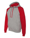 JERZEES - Nublend® Colorblocked Raglan Hooded Sweatshirt - 96CR