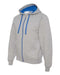 JERZEES - NuBlend Colorblocked Full-Zip Hooded Sweatshirt - 93CR