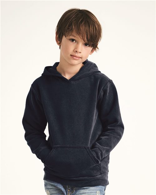 Comfort Colors - Garment-Dyed Youth Hooded Sweatshirt - 8755