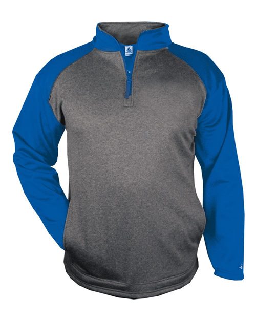 Badger - Sport Pro Heather Performance Fleece Quarter-Zip Pullover - 1484