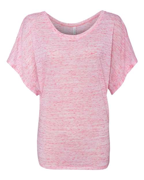 BELLA + CANVAS - Women’s Flowy Draped Dolman Tee - 8821