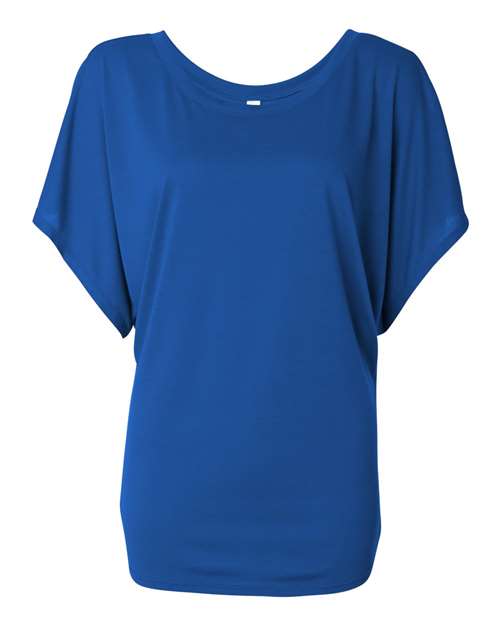 BELLA + CANVAS - Women’s Flowy Draped Dolman Tee - 8821