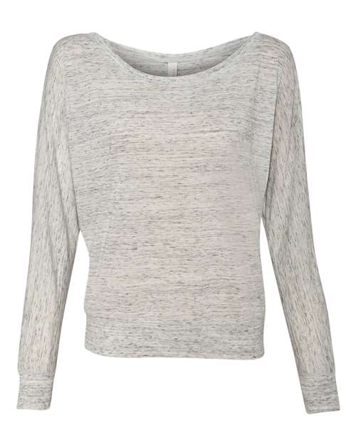 BELLA + CANVAS - Women’s Flowy Off Shoulder Long Sleeve Tee - 8850