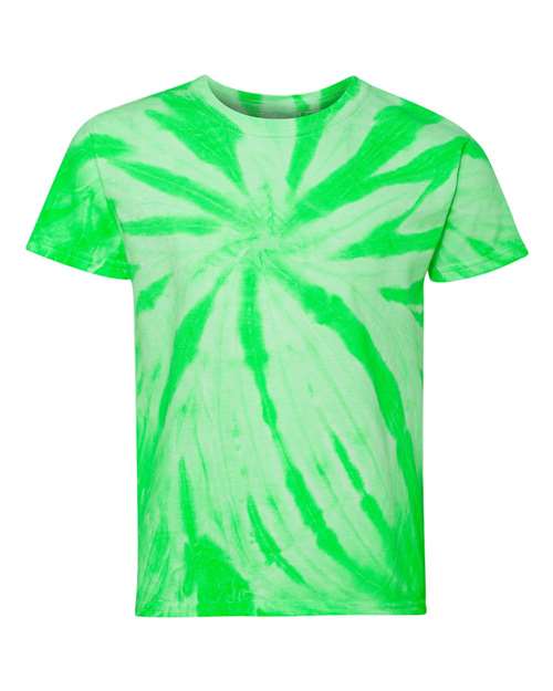 Dyenomite - Youth Tone-on-Tone Pinwheel Short Sleeve T-Shirt - 20BTT