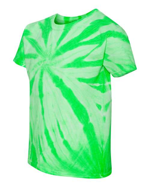 Dyenomite - Youth Tone-on-Tone Pinwheel Short Sleeve T-Shirt - 20BTT