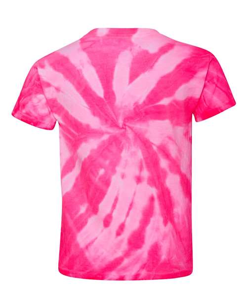 Dyenomite - Youth Tone-on-Tone Pinwheel Short Sleeve T-Shirt - 20BTT