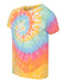 Dyenomite - Youth Multi-Color Spiral Tie-Dyed T-Shirt - 20BMS