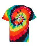 Dyenomite - Youth Multi-Color Spiral Tie-Dyed T-Shirt - 20BMS