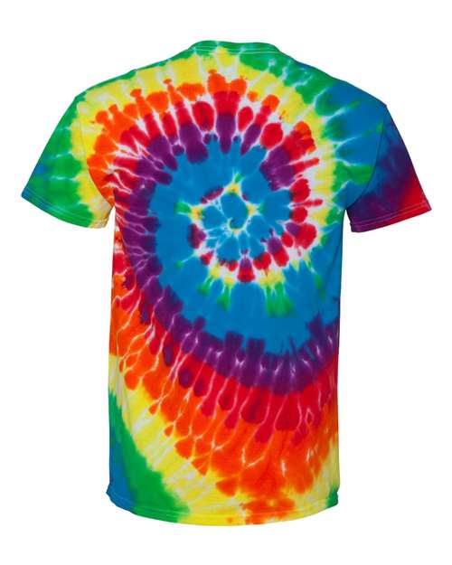 Dyenomite - Multi-Color Spiral Tie-Dyed T-Shirt - 200MS