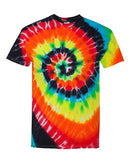 Dyenomite - Multi-Color Spiral Tie-Dyed T-Shirt - 200MS