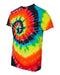 Dyenomite - Multi-Color Spiral Tie-Dyed T-Shirt - 200MS