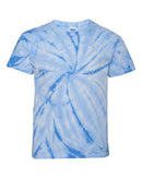 Dyenomite - Youth Cyclone Vat-Dyed Pinwheel Short Sleeve T-Shirt - 20BCY