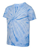 Dyenomite - Youth Cyclone Vat-Dyed Pinwheel Short Sleeve T-Shirt - 20BCY