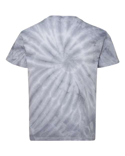 Dyenomite - Youth Cyclone Vat-Dyed Pinwheel Short Sleeve T-Shirt - 20BCY