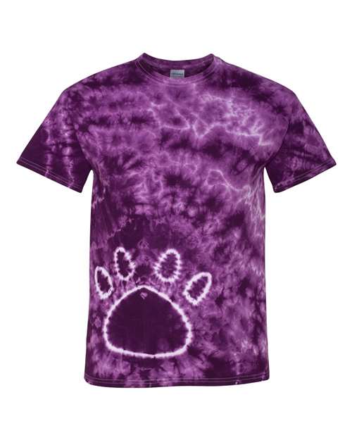 Dyenomite - Pawprint Short Sleeve T-Shirt - 200PR