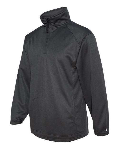 Badger - Pro Heather Performance Fleece Quarter-Zip Pullover - 1483