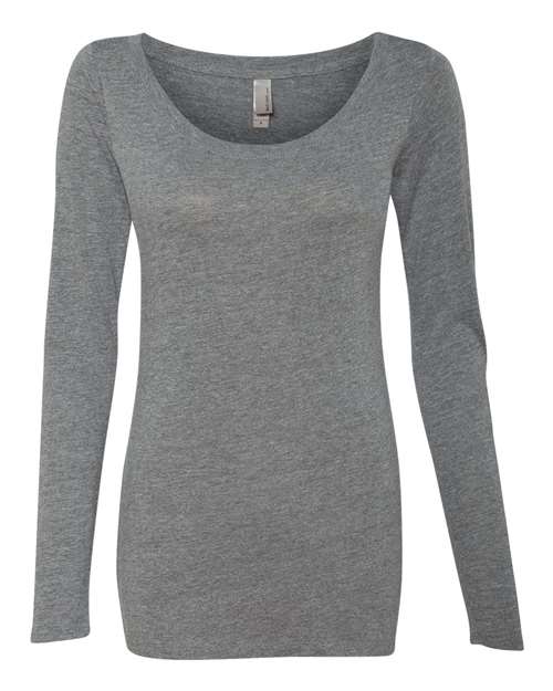 Next Level - Women’s Triblend Long Sleeve Scoop - 6731