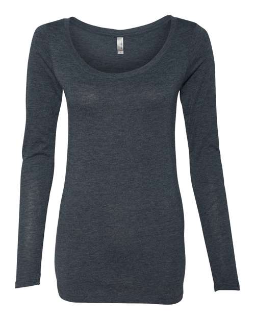 Next Level - Women’s Triblend Long Sleeve Scoop - 6731