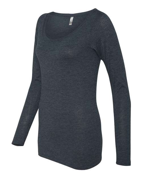 Next Level - Women’s Triblend Long Sleeve Scoop - 6731